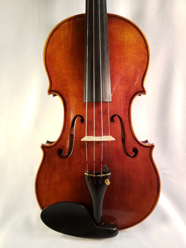 Willibald Wilfer violin Erlangen Germany 1978 top