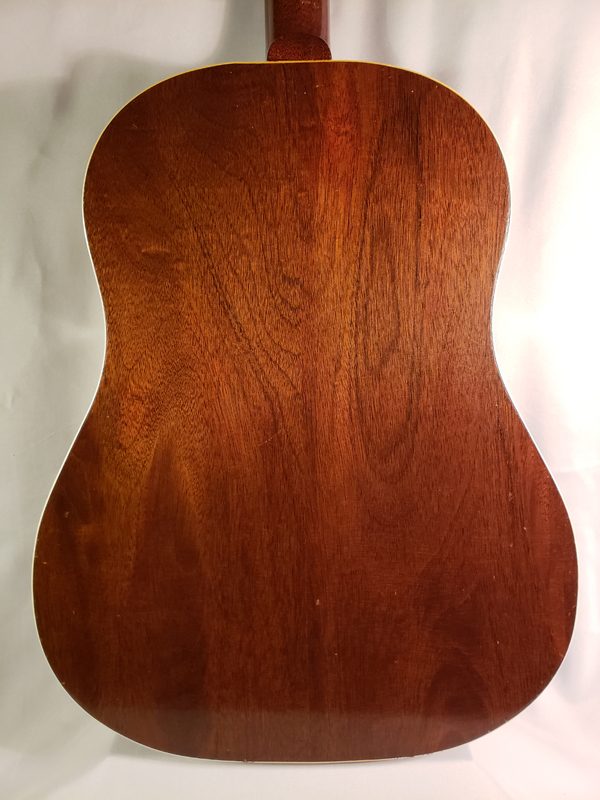 Vintage 1949 Gibson J-50 back