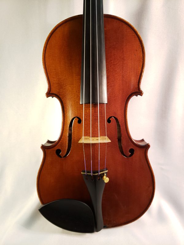 A. Delivet violin Paris 1922 top