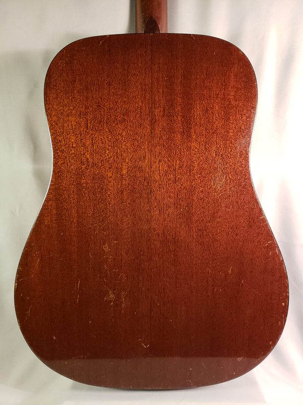 Vintage 1961 Martin D-18 guitar back