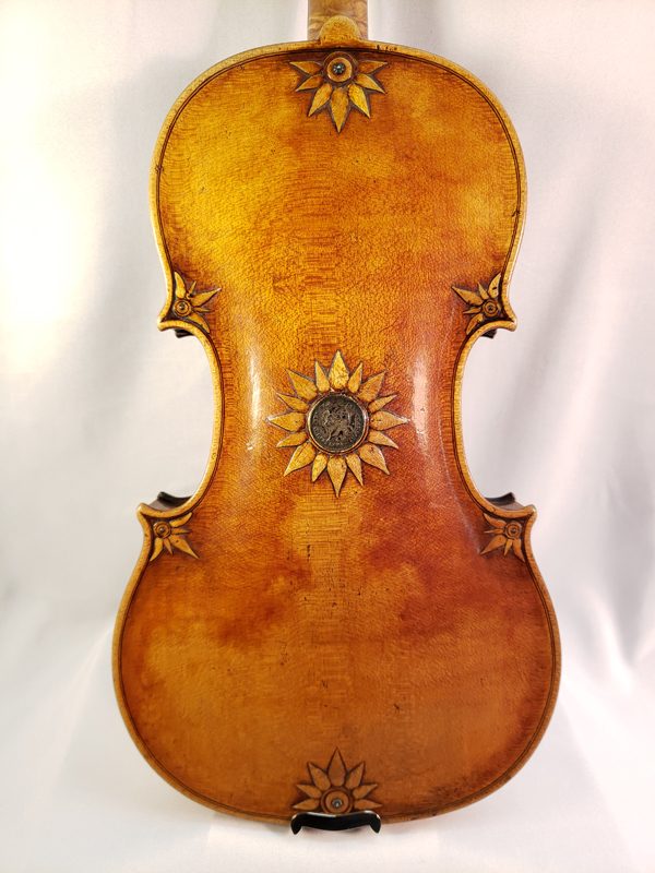 Jean Francois Renaud violin Paris 1791 back