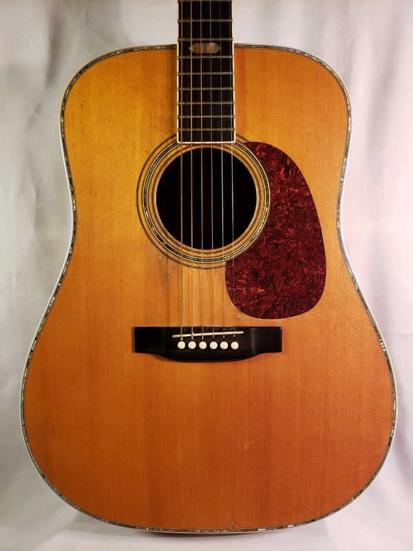 Vintage 1974 Martin D-41 with pearl inlay