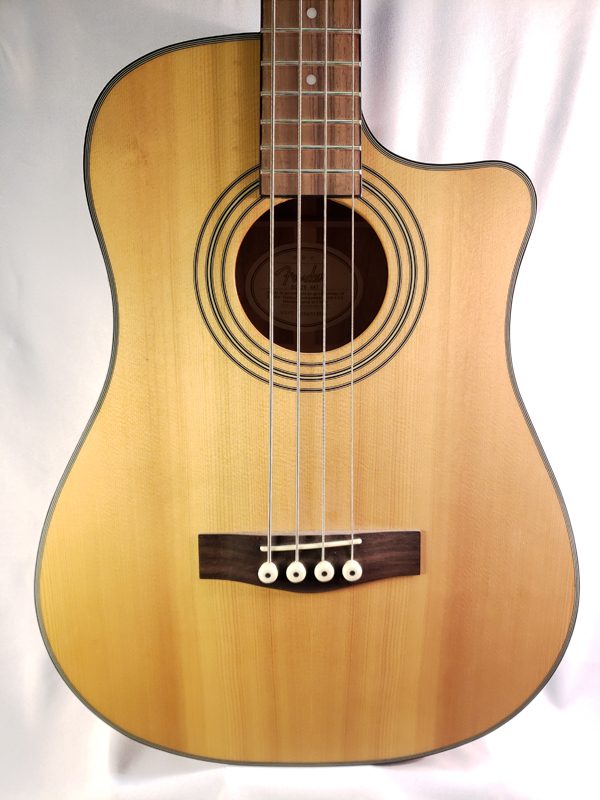 Fender acoustic electric bass guitar BG-29 top