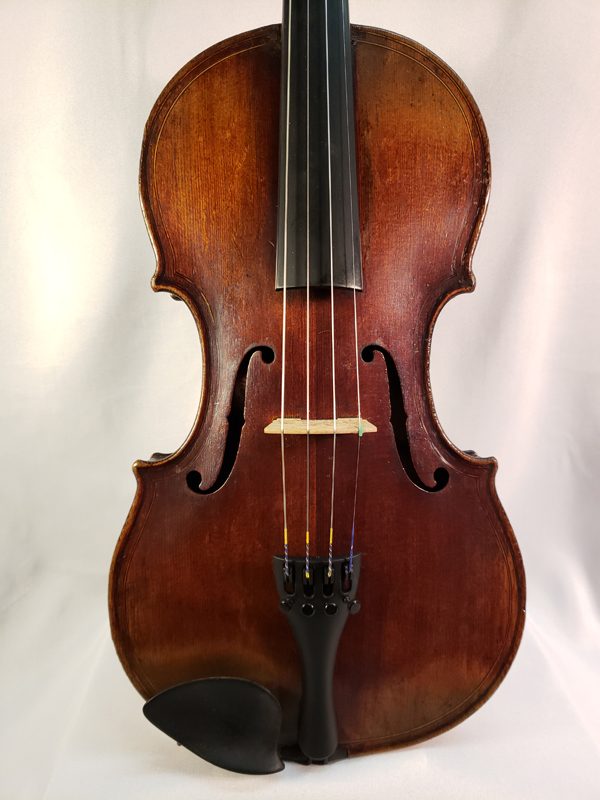 French carved head violin mid 1800's Paris