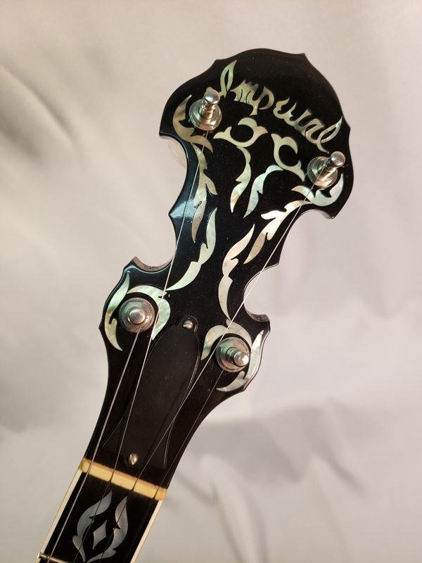 Vintage American made Imperial Banjo 1970's headstock