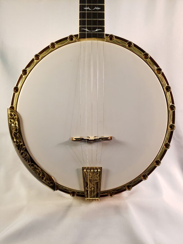 Vintage Oklahoma City Made 1970's Imperial Top Tension Banjo top